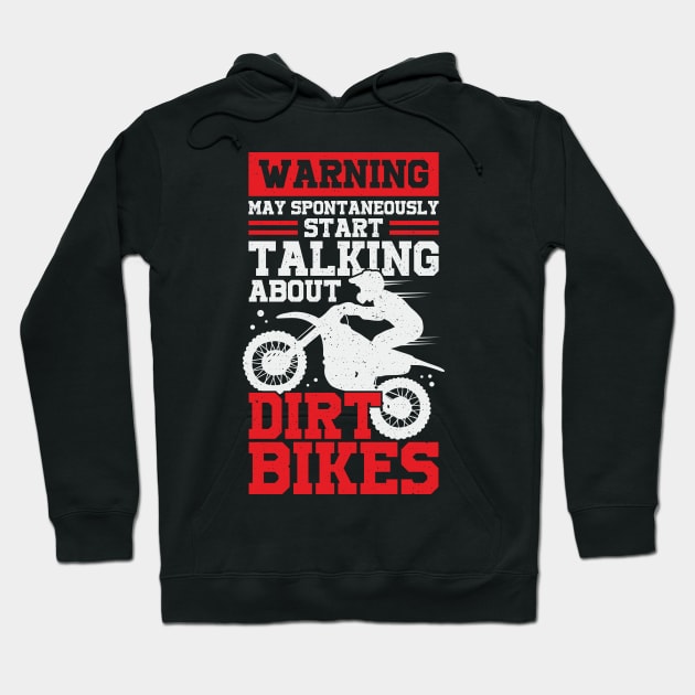 Funny Motocross Dirt Bike Rider Gift Hoodie by Dolde08